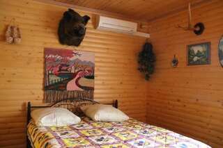 Гостиница Охотничий Рай Тула Двухместный номер с 1 кроватью и собственной ванной комнатой-1